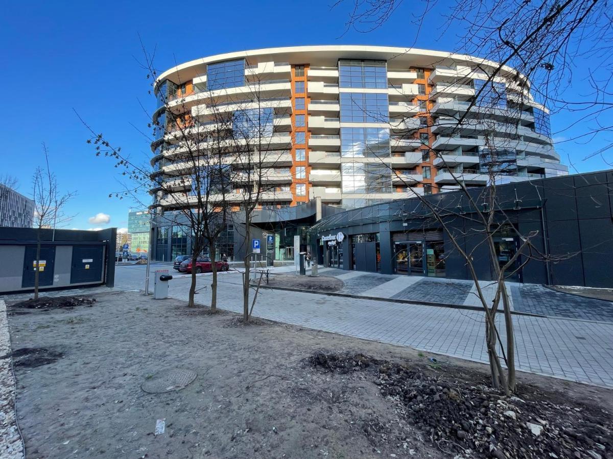Appartamento Vistula Terraces 10Th Floor Cracovia Esterno foto