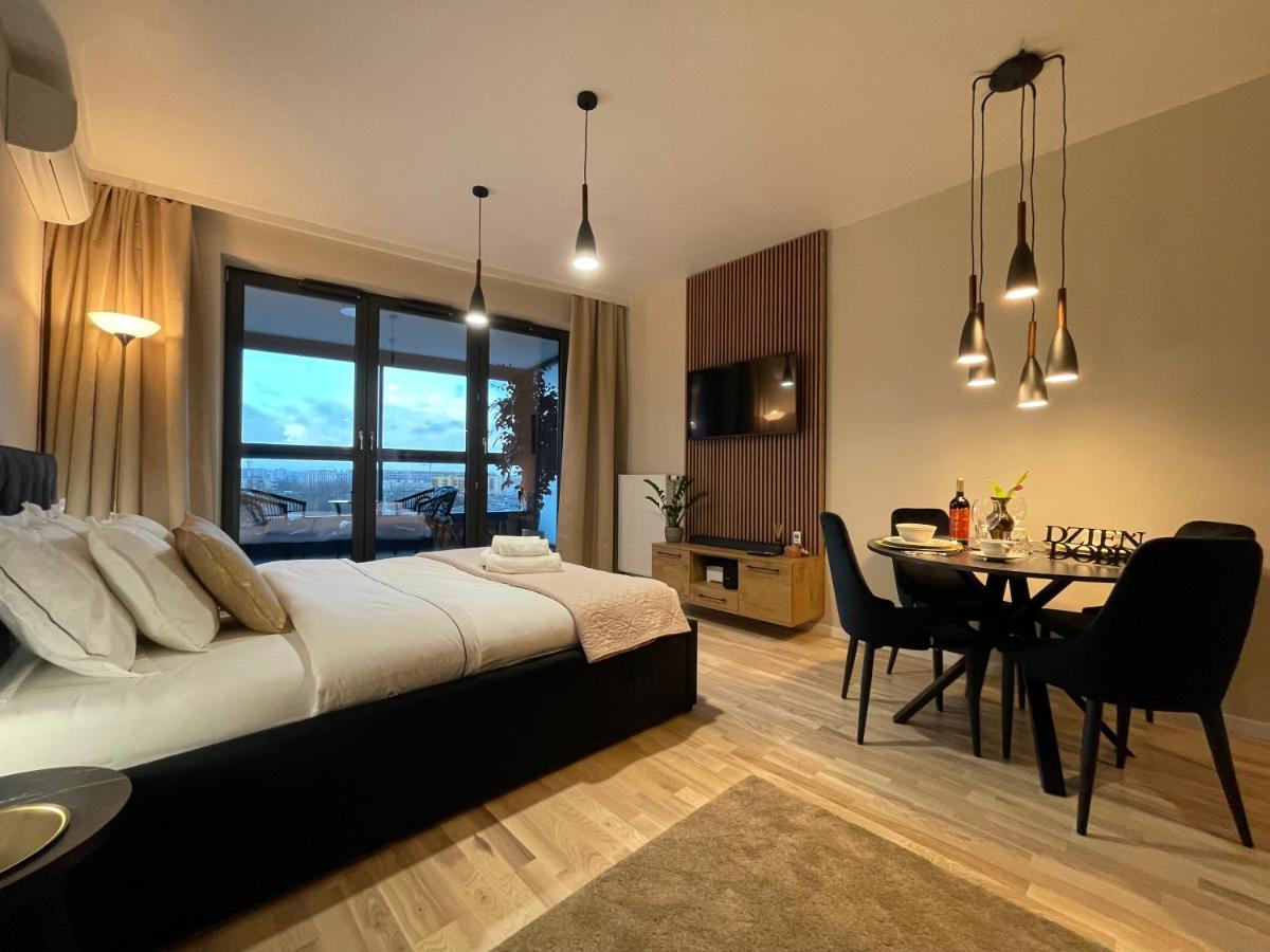Appartamento Vistula Terraces 10Th Floor Cracovia Esterno foto