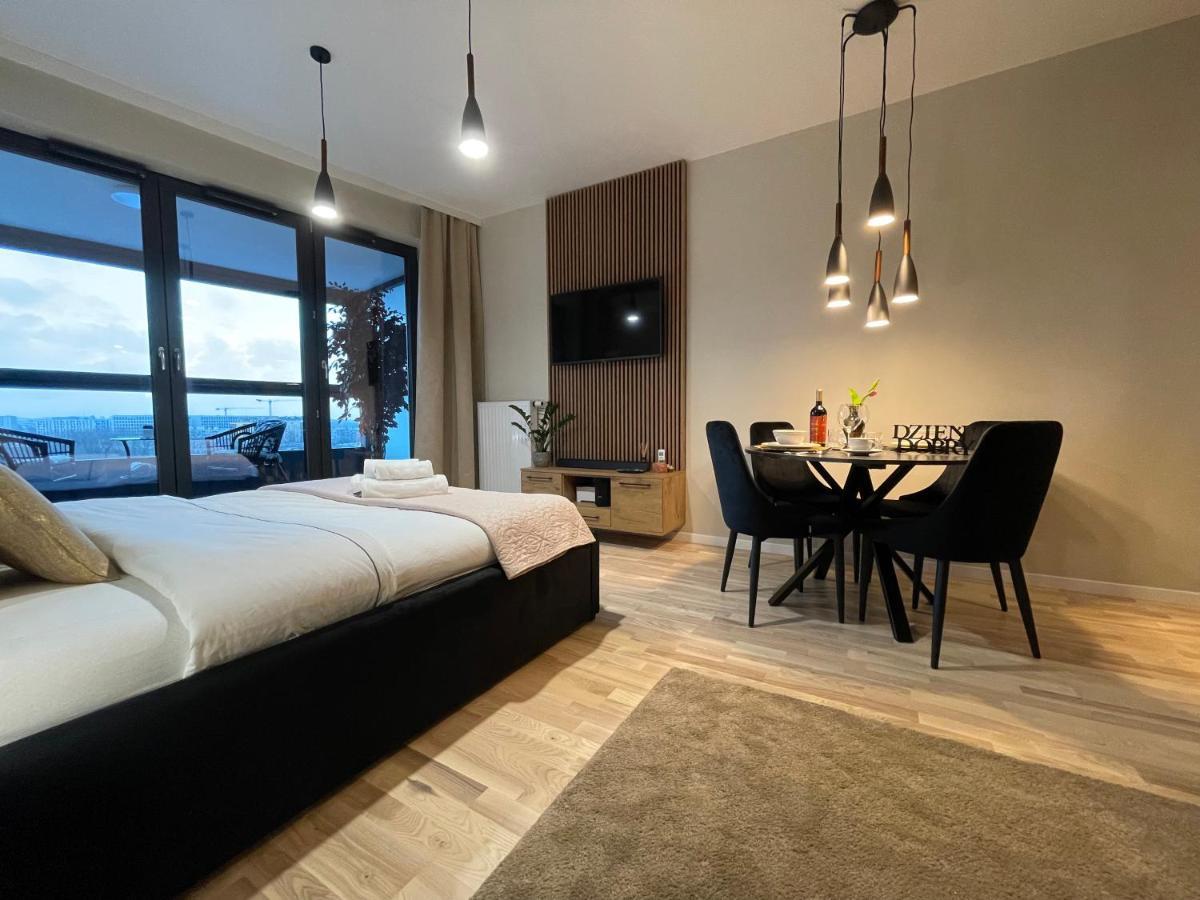 Appartamento Vistula Terraces 10Th Floor Cracovia Esterno foto